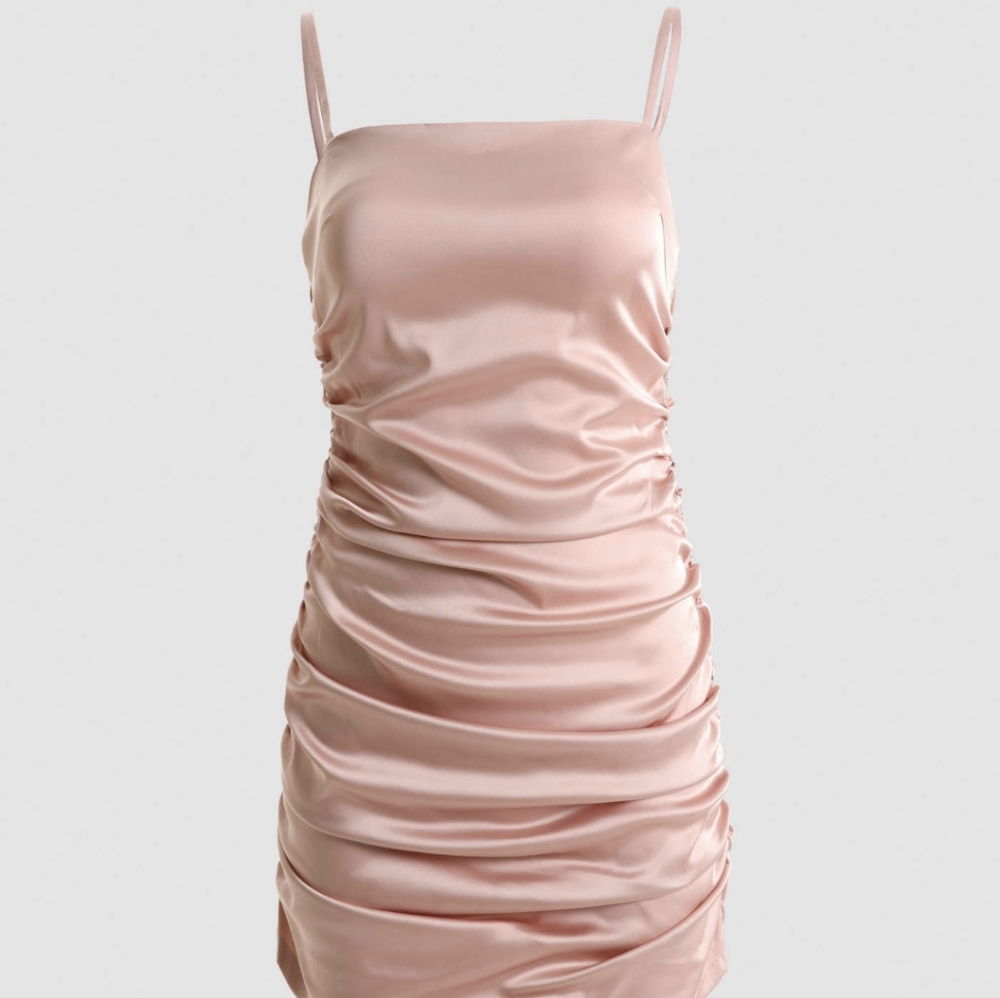 Satin Bodycon Minidress